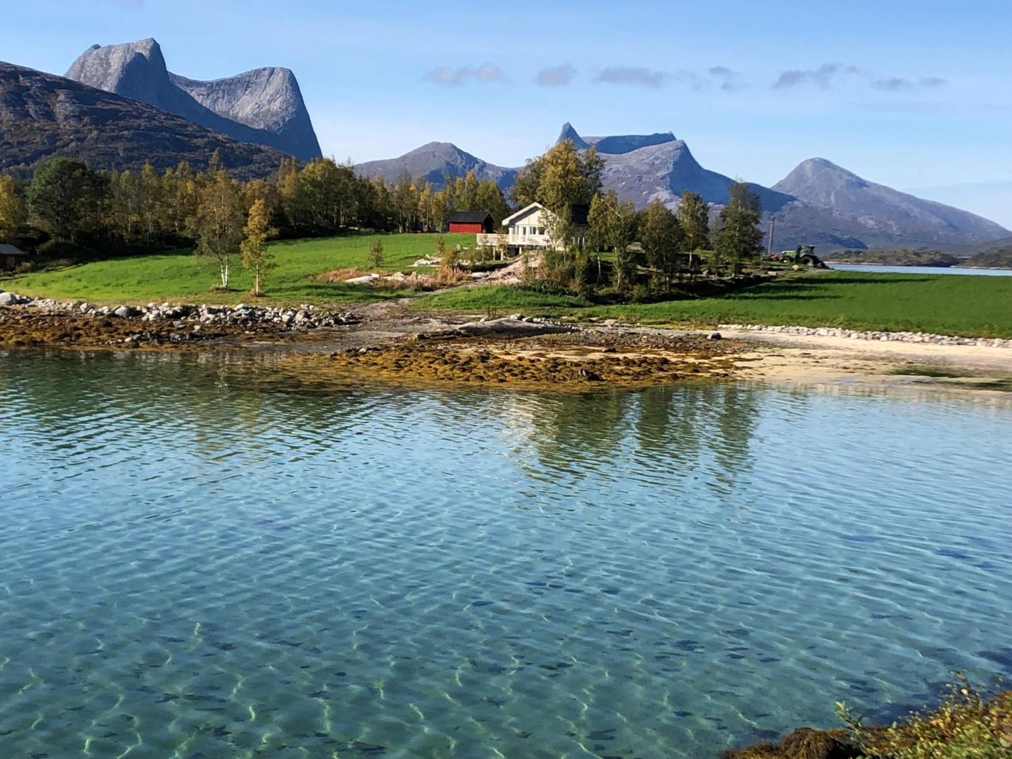 Efjord And Stetind Resort - Cabin Kobbernestinden Ballangen المظهر الخارجي الصورة