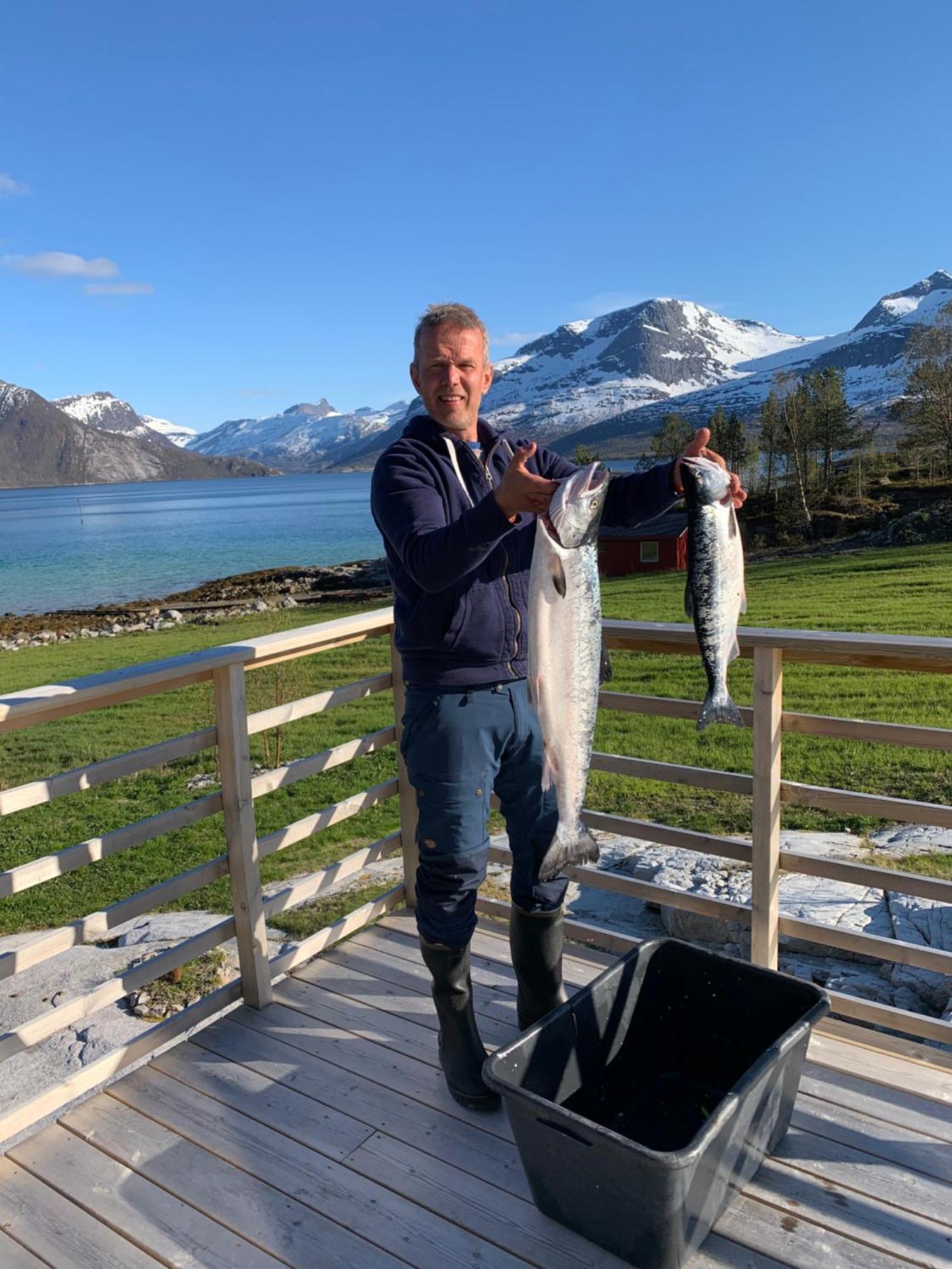 Efjord And Stetind Resort - Cabin Kobbernestinden Ballangen المظهر الخارجي الصورة